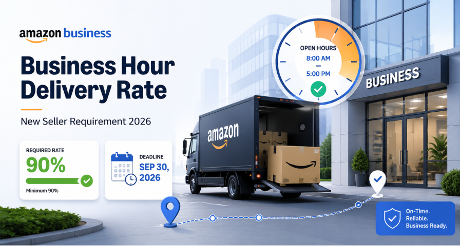 Amazon's New Business Hour Delivery Requirement: What US Sellers Should Do Before September 2026