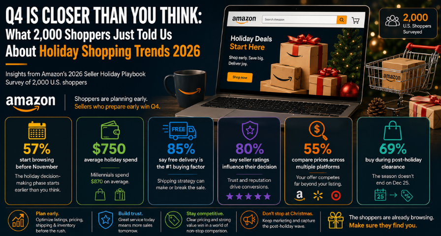 2026 Ecommerce Strategy: The Numbers Behind This Year's Holiday Shoppers
