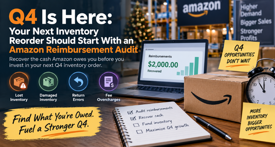 Q4 Is Here: Your Next Inventory Reorder Should Start With an Amazon Reimbursement Audit