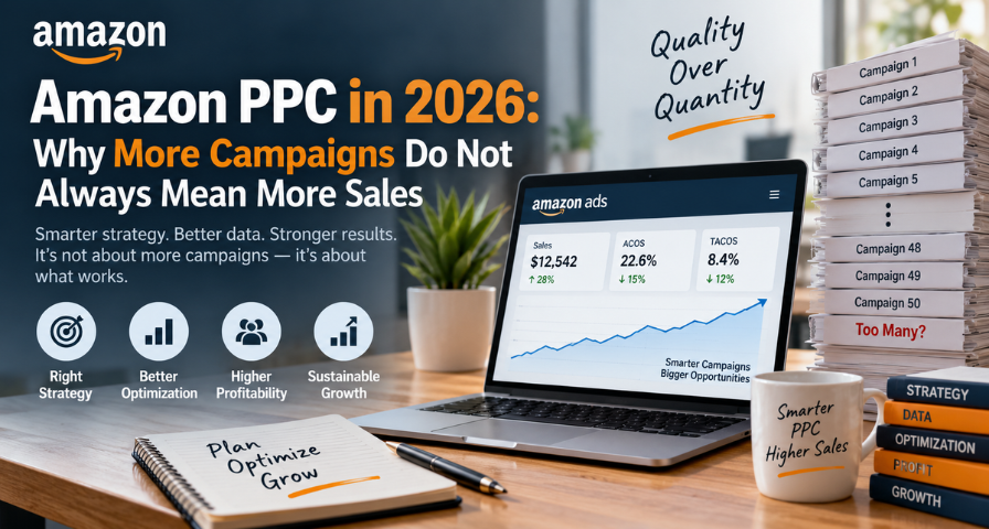 Amazon PPC in 2026: Why More Campaigns Do Not Always Mean More Sales
