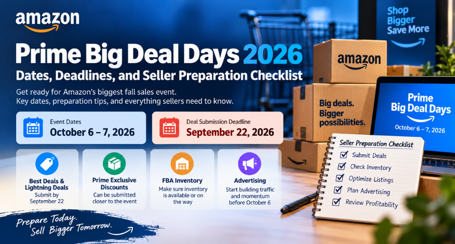 Prime Big Deal Days 2026: Dates, Deadlines, and Seller Preparation Checklist
