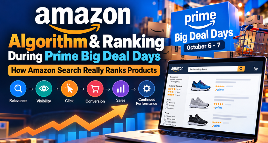 Amazon Algorithm and Ranking During Prime Big Deal Days: How Amazon Search Really Ranks Products
