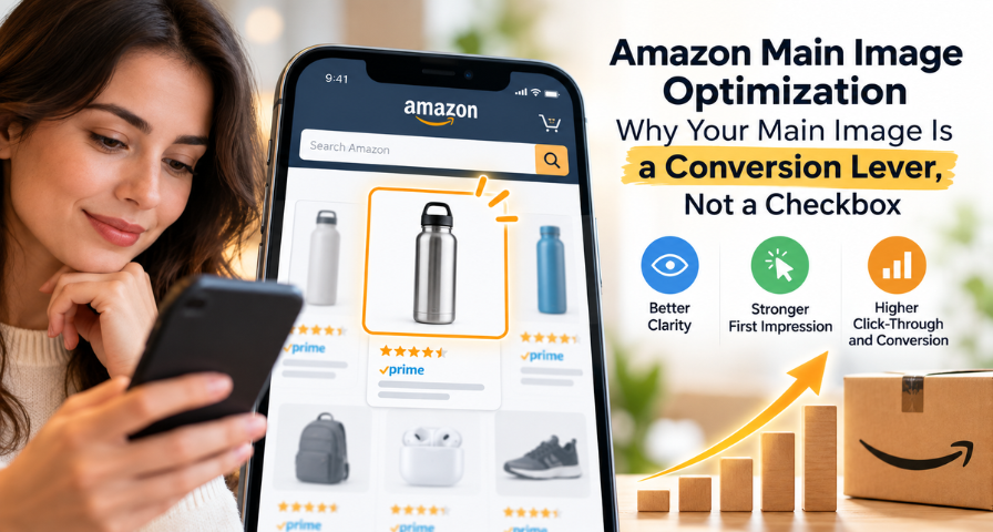 Amazon Main Image Optimization: Why Your Main Image Is a Conversion Lever, Not a Checkbox