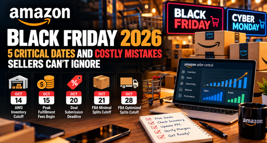 Amazon Black Friday 2026: 5 Critical Dates and Costly Mistakes Sellers Can’t Ignore