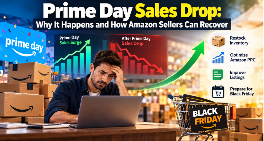 Prime Day Sales Drop: Why It Happens and How Amazon Sellers Can Recover