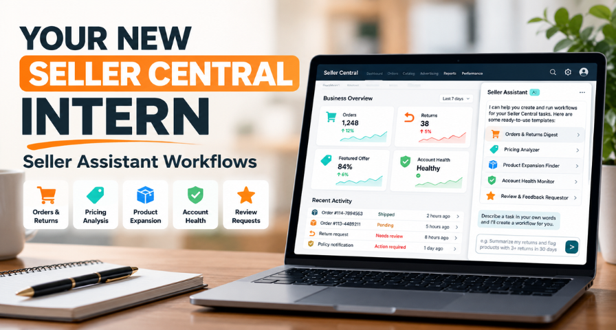 Amazon Just Put an Intern Inside Your Seller Central Account: A Practical Guide to Seller Assistant Workflows