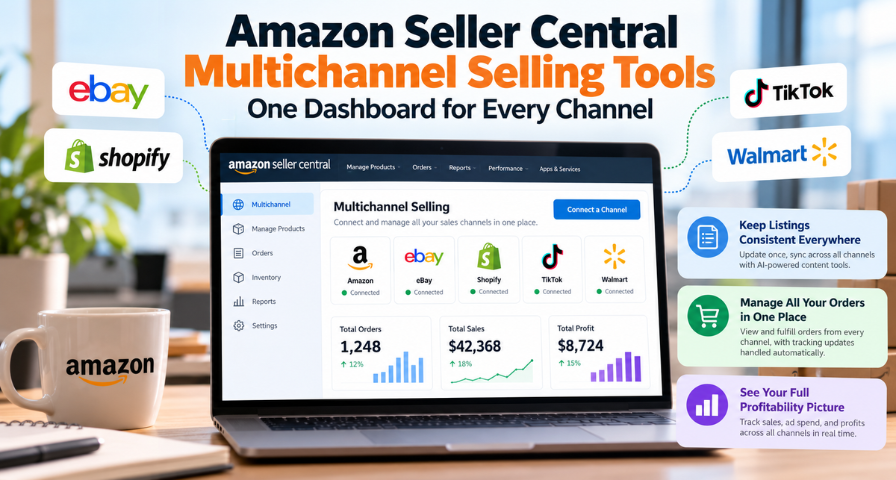 Amazon Seller Central Multichannel Selling Tools: One Dashboard for Every Channel