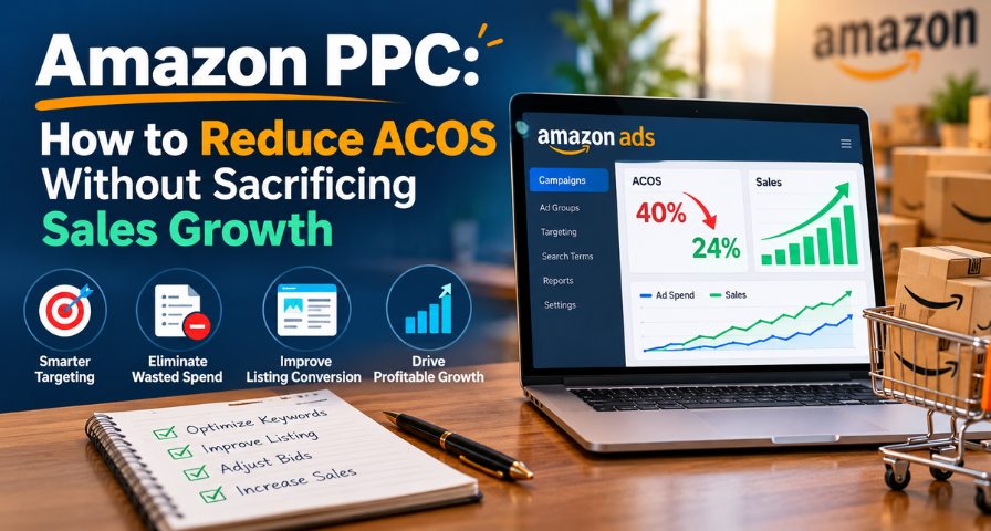 Amazon PPC: How to Reduce ACOS Without Sacrificing Sales Growth