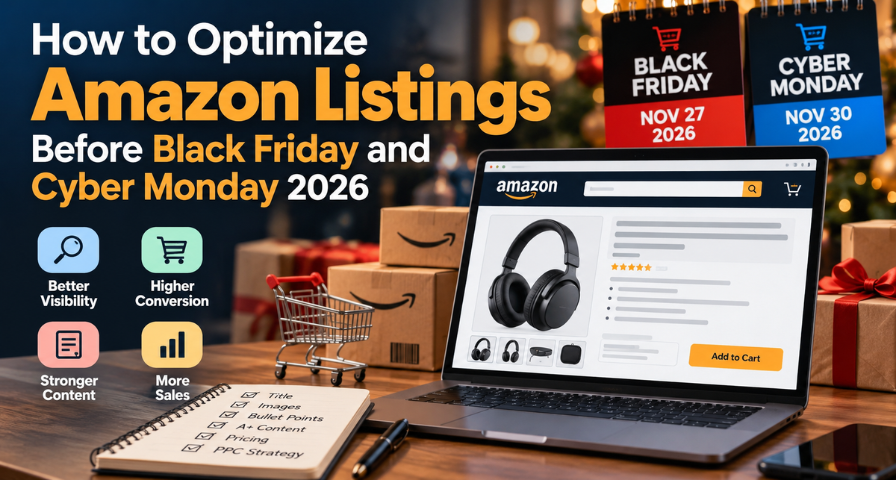 How to Optimize Amazon Listings Before Black Friday and Cyber Monday 2026